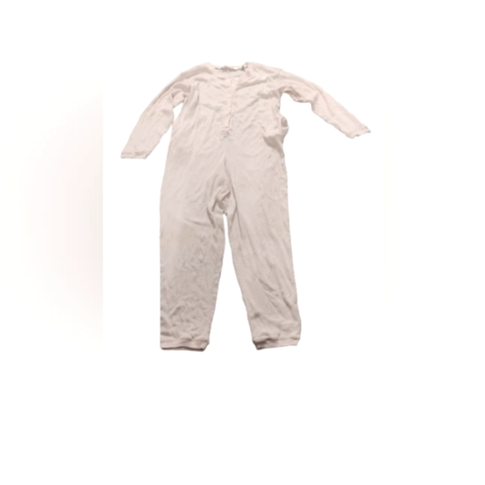 Vintage 2000s Victoria's Secret Long Johns Onesie Sz M